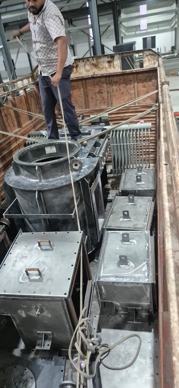 Transformer tank, 630 kVA class