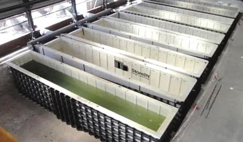 Seven-tank pretreatment plant